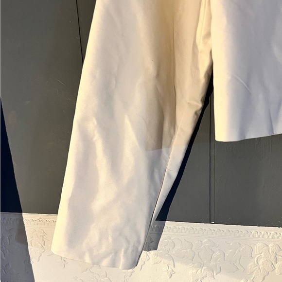 7 For All Mankind Cropped Ivory Blazer - Picture 4 of 5